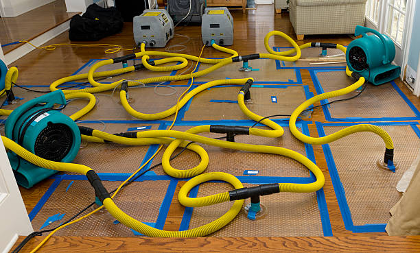 Professional Crawl Space Water Removal technician working in Dewey, OK